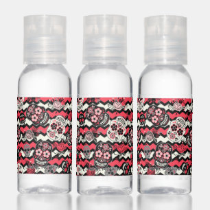Happy Halloween   Day of the Dead Pattern Hand Sanitizer