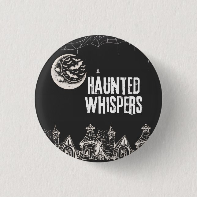 Happy Halloween Design Button (Front)