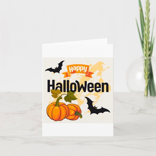 Happy Halloween Design Card