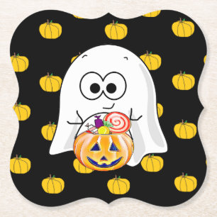 Happy Halloween Disposable Party Coasters