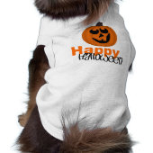 Happy Halloween Doggie Ribbed Tank Top (Back)
