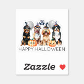 Happy Halloween Dogs Sticker (Sheet)