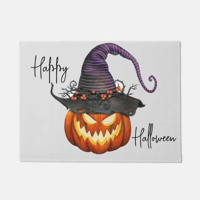 Happy Halloween Doormat (Front)