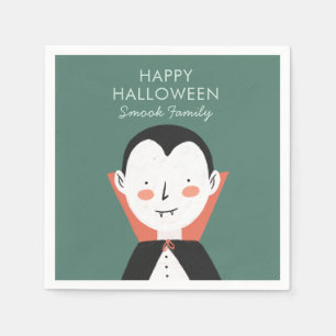 Happy Halloween Dracula Napkins