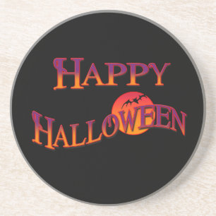 Happy Halloween Drink Coaster