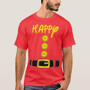 Happy Halloween Dwarf Costume Color Matching 4274 T-Shirt