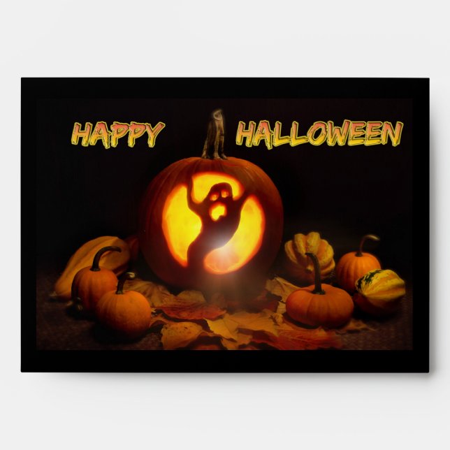 Happy Halloween Envelope (Front)