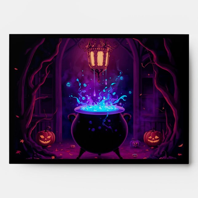 Happy Halloween Envelope (Front)