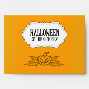Happy Halloween Envelope