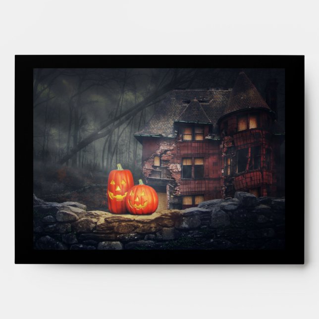 Happy Halloween Envelope (Front)