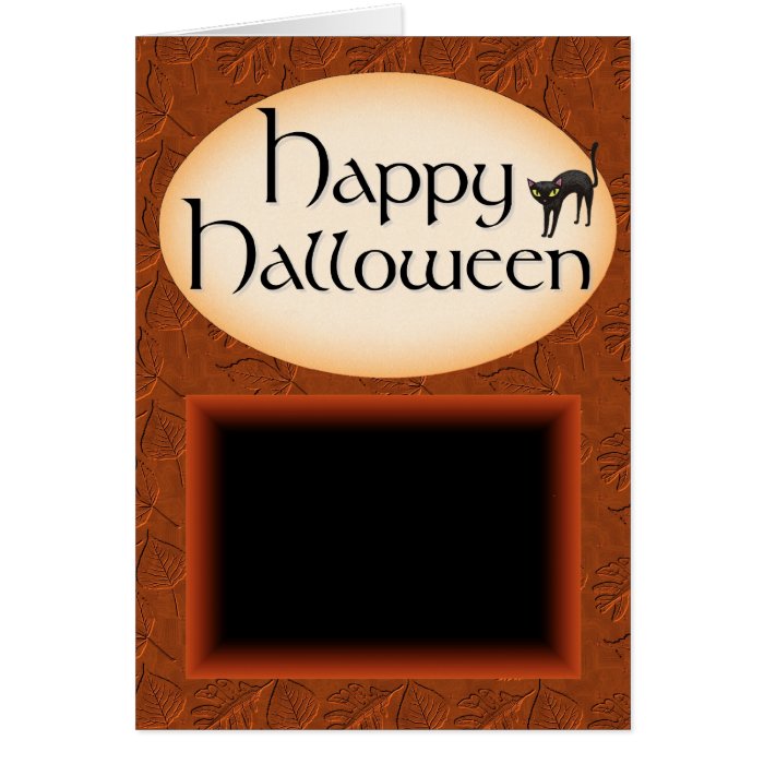 Happy Halloween Fall Greeting Card