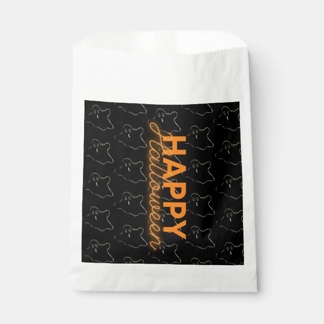 Happy Halloween Favor Bag (Front)
