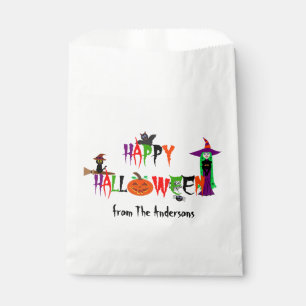 Happy Halloween Favor Bags