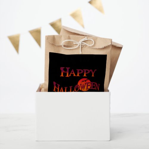 Happy Halloween Favor Bags