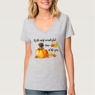 Happy Halloween Fawn Boxer Puppy T-Shirt