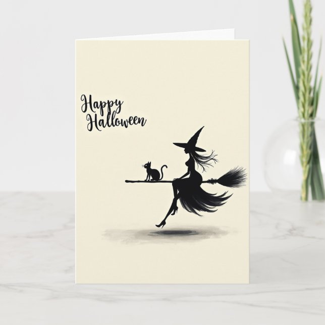 Happy Halloween Flight Card (Front)