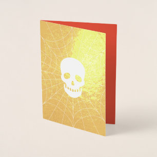 Happy Halloween Foil Card