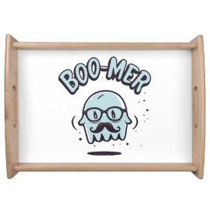 Happy Halloween from Your Favorite Boomer! Serving Tray