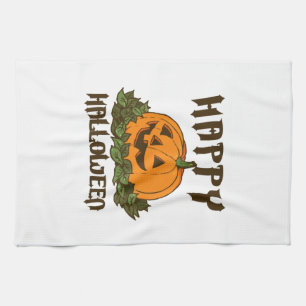 Happy Halloween Funny Halloween Costume Kitchen Towel