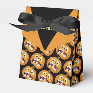 Happy Halloween funny Jack o Lantern Pumpkin Favor Boxes