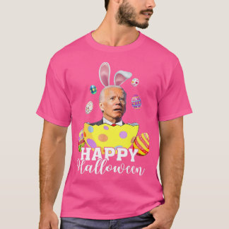 Happy Halloween Funny Joe Biden Easter Holiday Vin T-Shirt