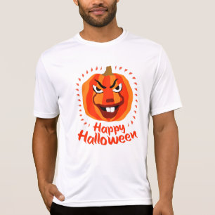 🎃 Happy Halloween – Funny, Scary & Cute Pumpkin T-Shirt