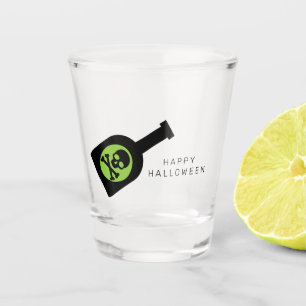 Happy Halloween Funny Toxic Alcohol Shot Glass