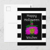 Happy Halloween Funny Wicked Witch Quote