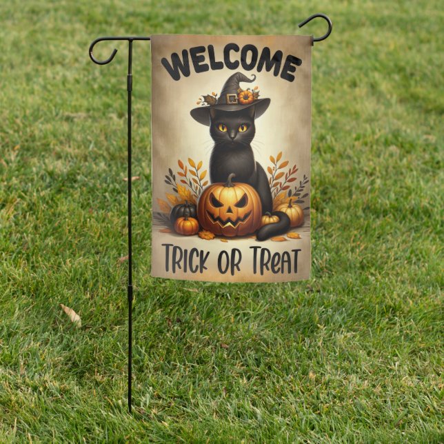 Happy Halloween  Garden Flag (In SItu)