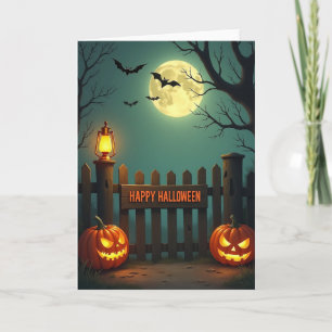 Happy Halloween Gate Card