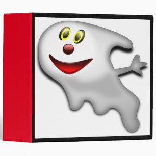 "HAPPY HALLOWEEN" GHOST BINDER