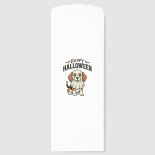 Happy Halloween Ghost Dog Vintage Engraving Shirt_ Bookmarks