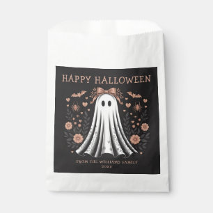 Happy Halloween Ghost Favor Bag