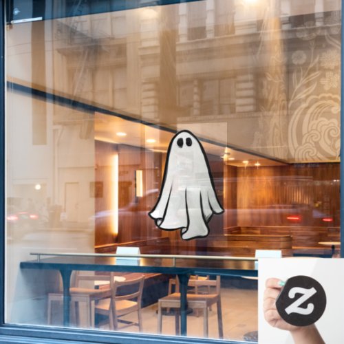 Happy Halloween Ghost Halloween Party Ghosts       Window Cling