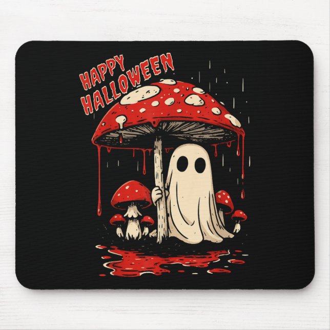 Happy Halloween Ghost  Mouse Pad (Front)