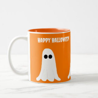 Happy Halloween Ghost Mug