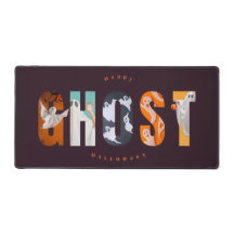Happy Halloween Ghost Spooky Cute Dark Gamer