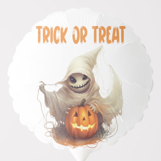 Happy Halloween Ghoul Balloon (Front)