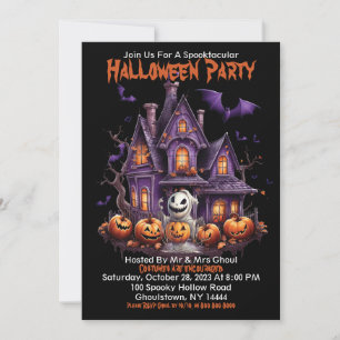 Happy Halloween Ghoul Invitation