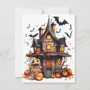 Happy Halloween Ghoul Note Card