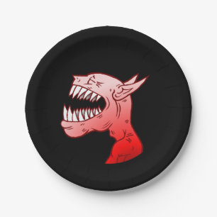 Happy Halloween Ghoul Paper Plates