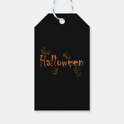 happy halloween           gift tags