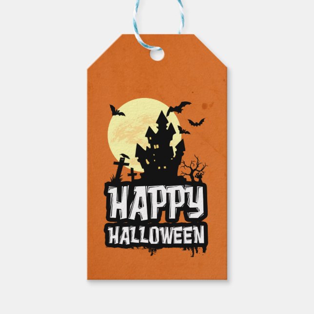 Happy Halloween Gift Tags (Front)
