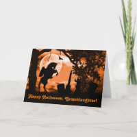 Happy Halloween Granddaughter Cool Headless Rider