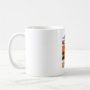 Happy Halloween Grandson Vintage Spooky Shirt Desi Coffee Mug