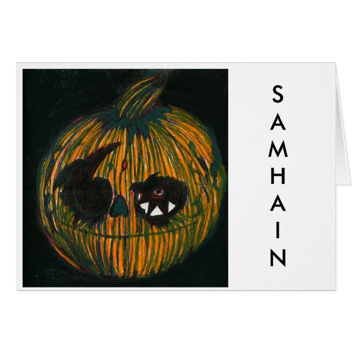 Happy Halloween Greeting Card