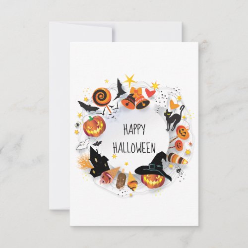 Happy Halloween Greeting Card