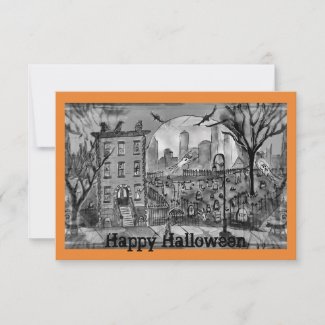 Happy Halloween Greeting Card