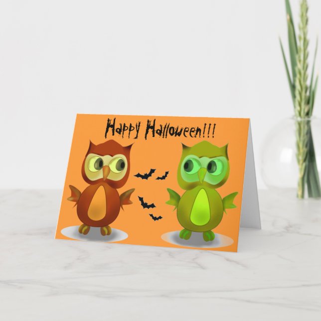 Happy Halloween Greeting Cards (Front)