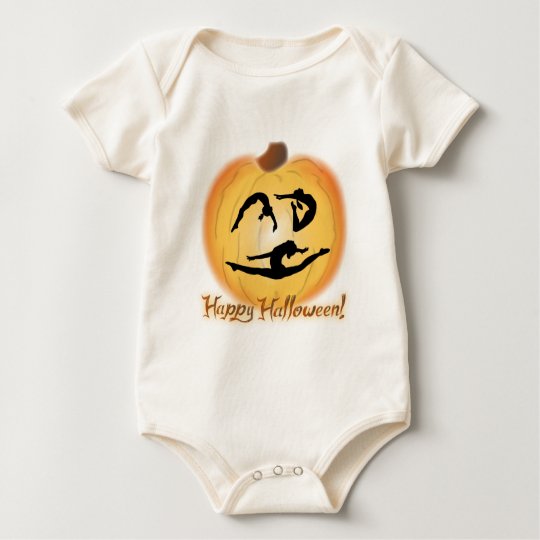 Happy Halloween Gymnastics Baby Bodysuit
